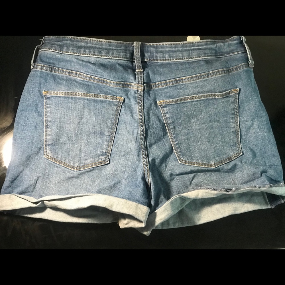 Button up shorts